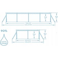 Bestway 366x201x66см 561FV Image #3
