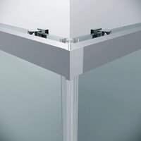 Grossman Cosmo 90x90x195 300.K33.02.9090.32.00 (золото сатин/прозрачное стекло) Image #10