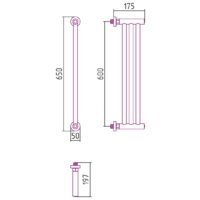 Сунержа Хорда ПП 600х195 03-4124-0600 Image #3