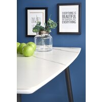 Halmar Marco 120/70 (белый мрамор/черный) Image #10