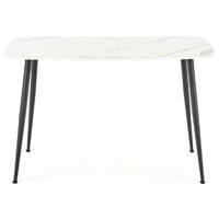 Halmar Marco 120/70 (белый мрамор/черный) Image #3