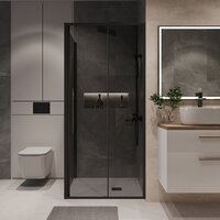 Niagara 90x80x195 NG-85-9TB-TB80-34 (черный матовый/тонированное стекло) Image #8