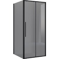 Niagara 90x80x195 NG-85-9TB-TB80-34 (черный матовый/тонированное стекло)