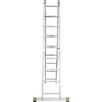 Новая высота NV 222 алюминиевая двухсекционная 2x9 ступеней Image #4