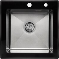 ARFEKA ECO AR 500*500 GS BLACK GLASS + SATIN Image #1