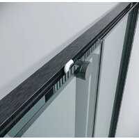 Grossman Galaxy 90x70x195 300.K33.01.9070.42.00 (графит сатин/стекло прозрачное) Image #5