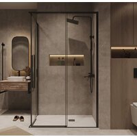 Grossman Galaxy 90x70x195 300.K33.01.9070.42.00 (графит сатин/стекло прозрачное) Image #9