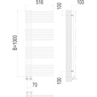 TERMINUS Астра П20 70x1000 (хром) Image #3