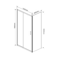 Vincea Garda VSR-1G8016CL (хром/прозрачное) Image #5