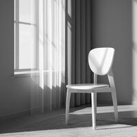 TetChair Diamante жесткое сиденье (бук/ivory white) Image #11