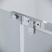 Grossman Pragma 100x80x195 120.K33.03.1080.10.02 (хром/шиншилла стекло) Image #5