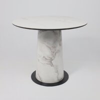 Lepremo AV 2317 МДФ+керамика 900 (белый матовый Snow White/черный+HPL виктори натуральный) Image #2