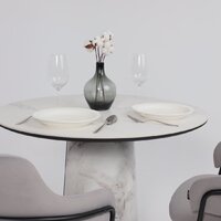 Lepremo AV 2317 МДФ+керамика 900 (белый матовый Snow White/черный+HPL виктори натуральный) Image #8