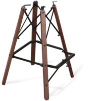 Sheffilton SHT-ST33/S80 (сиреневая орхидея/темный орех/черный) Image #5