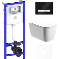 Lavinia Boho Relfix Bell Pro Rimless 6 в 1 75110007 (черный/белый стекло) Image #1