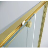 Grossman Galaxy 90x70x195 300.K33.01.9070.32.00 (золото сатин/прозрачное стекло) Image #5