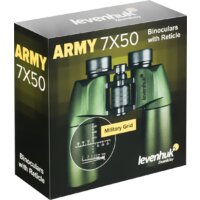 Levenhuk Army 7x50 с сеткой (зеленый) Image #14