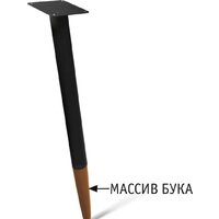 Sheffilton SHT-TU12/TT 90 (черный/темный орех/каменный уголь) Image #5