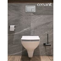 Cersanit Carina New Clean On с инстал. Link Pro (с кнопкой Corner 64107 хром матовый) Image #16