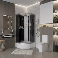 Niagara NG-3502-14BKT 100x100x210 (тонированное стекло) Image #3