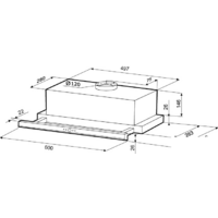 Krona Kamilla slim 600 black/inox (2 мотора) Image #2