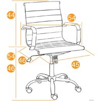 TetChair Urban-Low (иск. кожа, бежевый) Image #15
