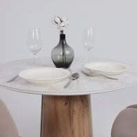 Lepremo AV 2317 МДФ+керамика 900 (белый глянцевый Carla Larkin/черный+HPL дуб вотан) Image #9