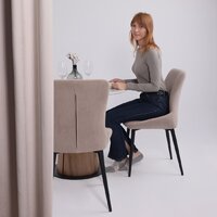 Lepremo AV 2317 МДФ+керамика 900 (белый глянцевый Carla Larkin/черный+HPL дуб вотан) Image #12