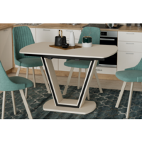 Трия Дели тип 2 (бежевый софт/стекло матовое бежевое) Image #3