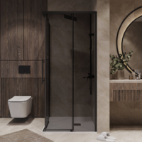 Niagara NG-2830-34BLACK 100x100x195 (черный матовый/тонированное стекло) Image #10