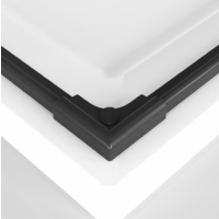 Niagara NG-2830-34BLACK 100x100x195 (черный матовый/тонированное стекло) Image #5