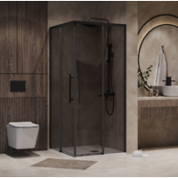 Niagara NG-2830-34BLACK 100x100x195 (черный матовый/тонированное стекло) Image #13