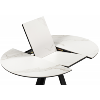 Woodville Нельсон 100-140х100х76 / 588016 (alpine white/черный) Image #4