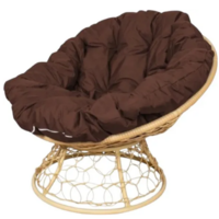 M-Group Папасан / 12840515 (бежевый ротанг/какао подушка)