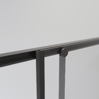 Niagara NG-6823-34BLACK 90x90x195 (черный матовый/прозрачное стекло) Image #6