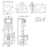 AM.PM ErgoFit Sense FlashClean IS110101.741701 (с сиденьем) Image #15