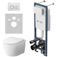 AM.PM ErgoFit Sense FlashClean IS110101.741701 (с сиденьем)