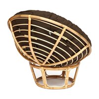 TetChair Papasan Eco P115-1/SP STD c подушкой ремешками (натуральный/ткань коричневый) Image #2