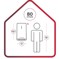 Ariston Velis Lux Abse Dry Wifi 80 (3700716) Image #3