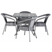 AIKO Deco 5045П стол квадратный 90x90x75 Серый Image #2