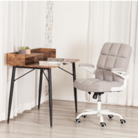 TetChair Lugano Wh ткань Teddy (светло-серый) Image #11