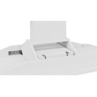 Трия Хилтон раздвижной Тип 2 (белый глянец/стекло глянцевое белое) Image #5