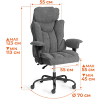 TetChair Comfy BL (ткань/серый) Image #14