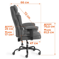 TetChair Comfy BL (ткань/серый) Image #15