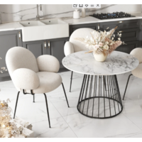 Stool Group Ливерпуль 110x110 (мраморный/ножки черные) Image #6