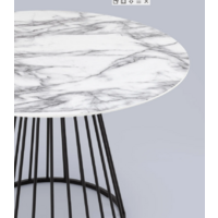 Stool Group Ливерпуль 110x110 (мраморный/ножки черные) Image #4