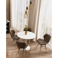 Stool Group Tulip 90x90 / T004-1-90 (белый) Image #9