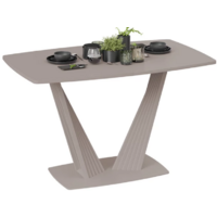 Трия Фабио тип 1 раздвижной (капучино матовый/стекло матовое капучино)