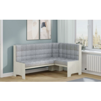 Трия Флорида (дуб крафт белый/микровелюр Wellmart Silver) Image #8