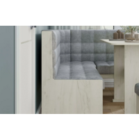 Трия Флорида (дуб крафт белый/микровелюр Wellmart Silver) Image #6